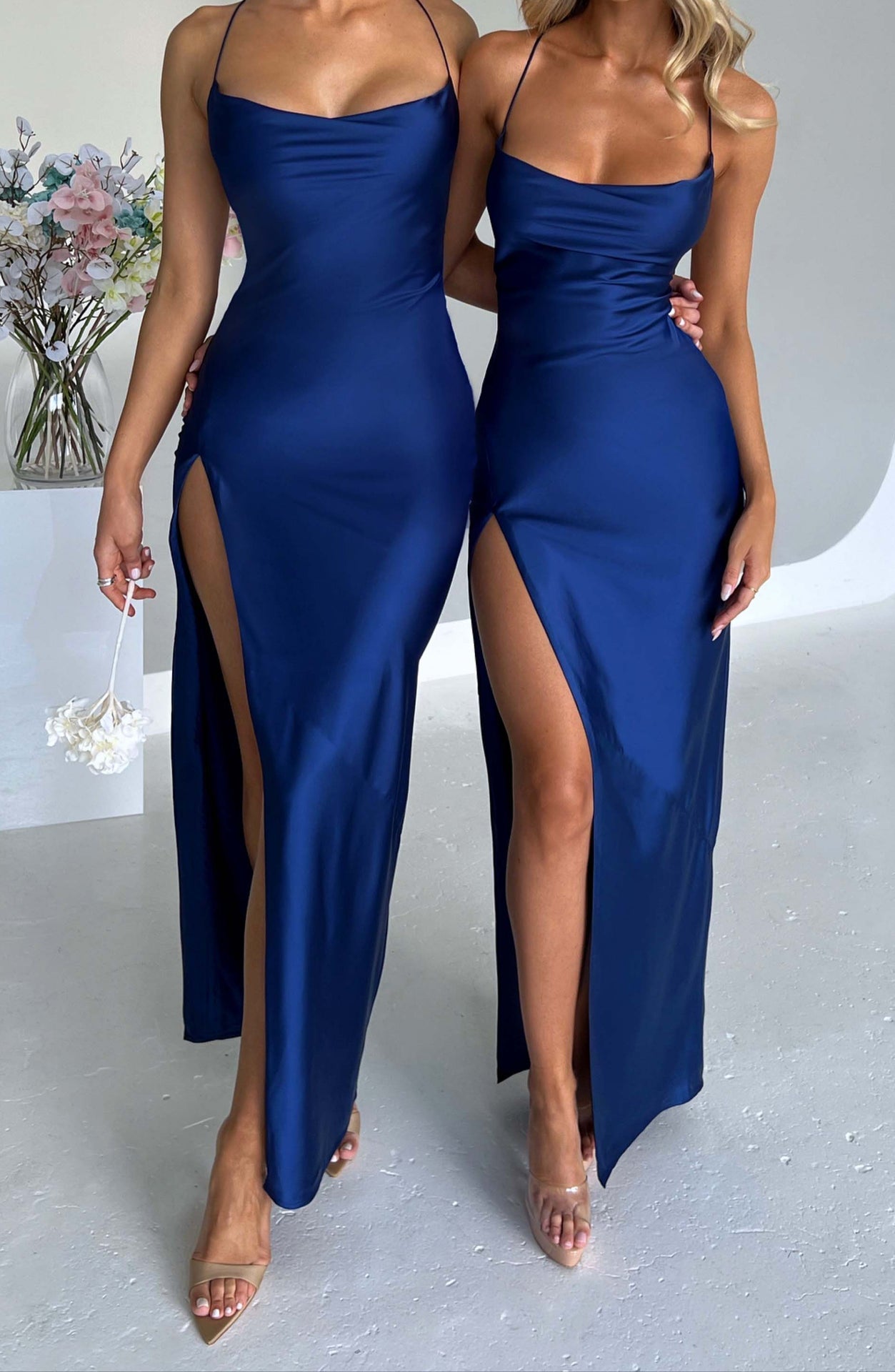 Amira Maxi Dress - Navy