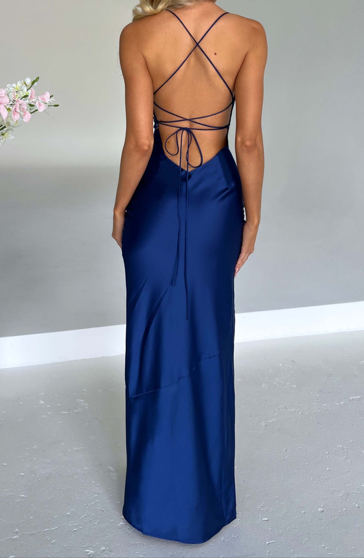 Amira Maxi Dress - Navy