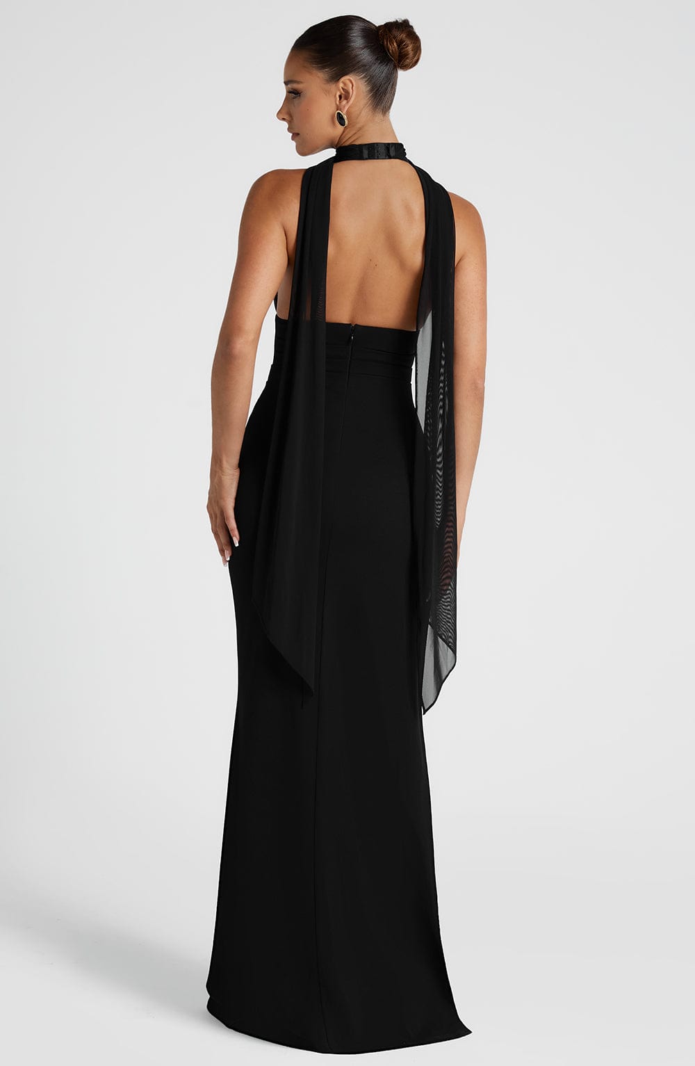Micaela Maxi Dress-Black