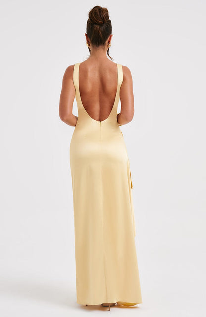 Daniela Maxi Dress - Lemon