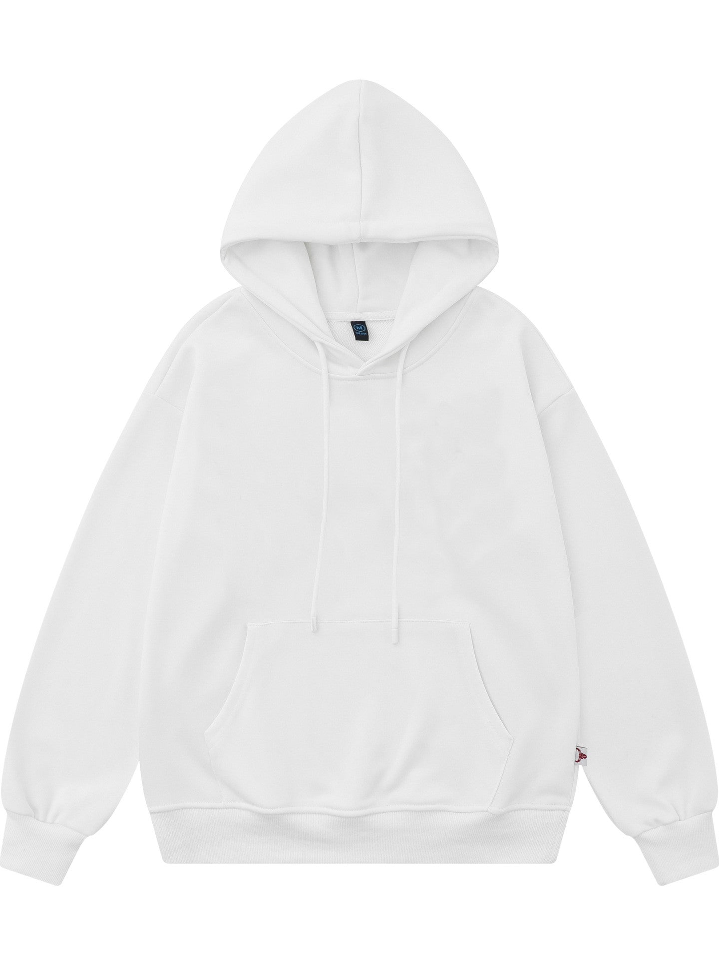 Oversized Basic Solid Unisex Hoodie