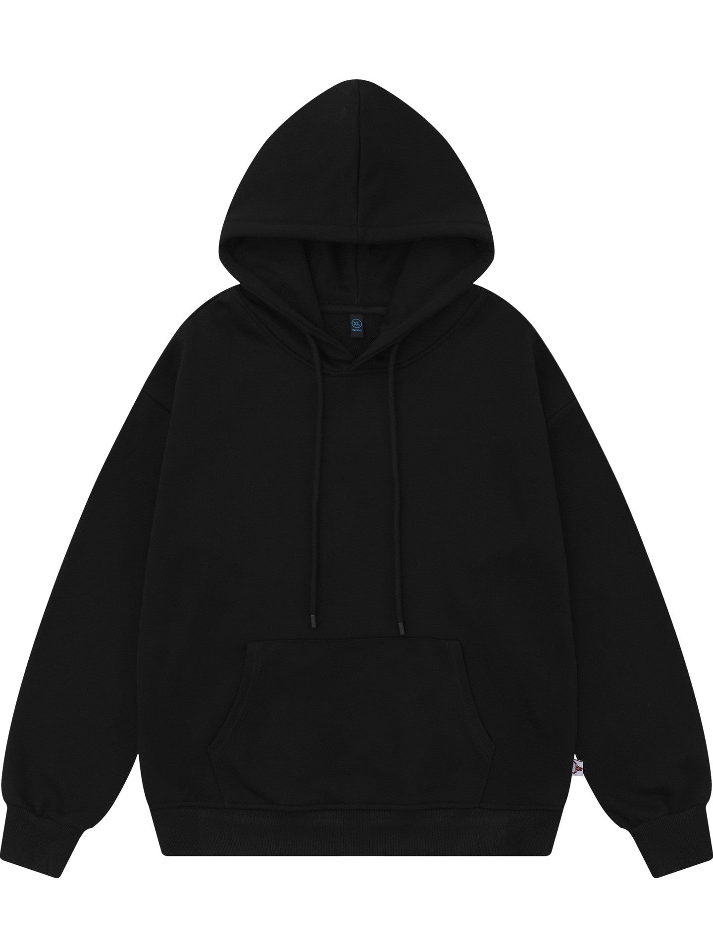 Oversized Basic Solid Unisex Hoodie