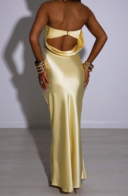 Idalia Maxi Dress - Lemon