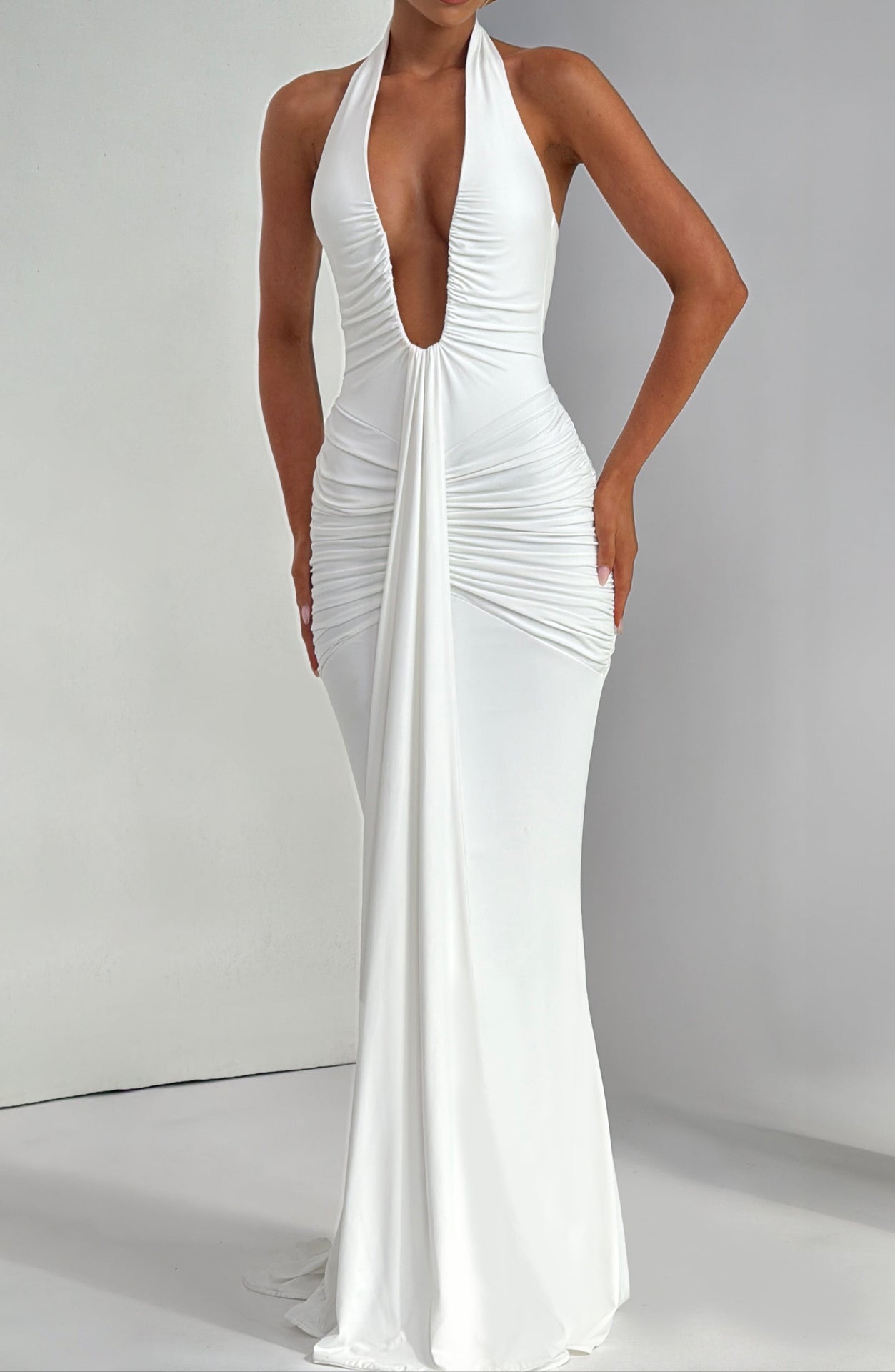 Abriana Maxi Dress - White