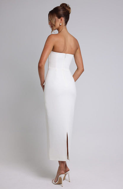 Vanessa Midaxi Dress-Ivory