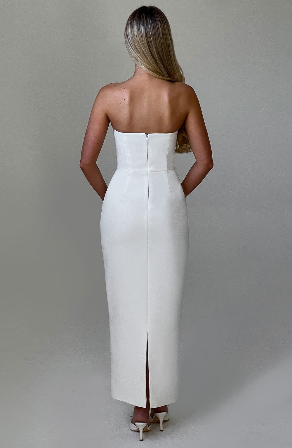 Vanessa Midaxi Dress-Ivory