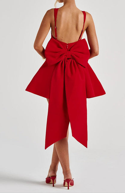 Edvige Mini Dress - Red