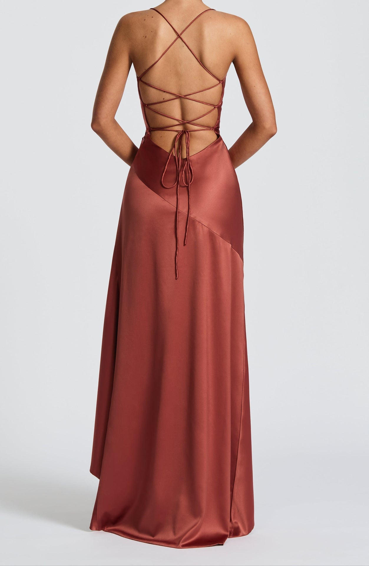 Cosetta Maxi Dress - Rust