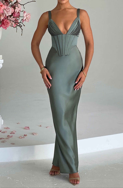 Vera Maxi Dress - Sage