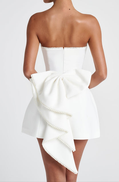 Martina Mini Dress - Ivory