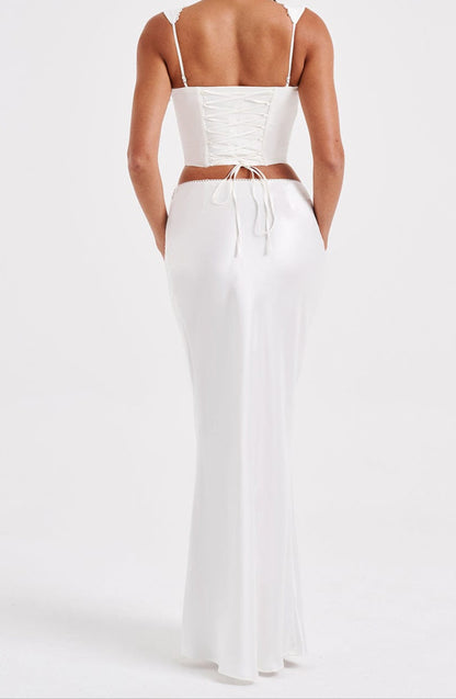 Brune Maxi Skirt - Ivory