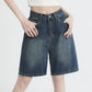 Vintage denim bermuda shorts/vintage denim bermuda shorts