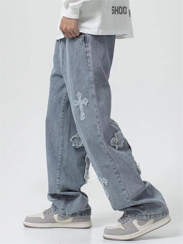 Men's Cross Patch Jeans