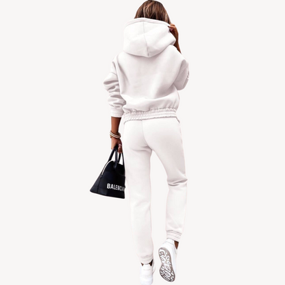 Women's Two-Piece Set Tracksuit | Hooded