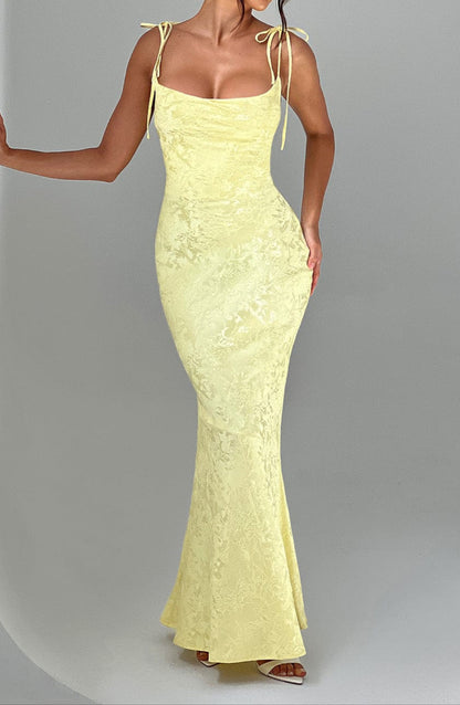 Gabriella Maxi Dress - Lemon