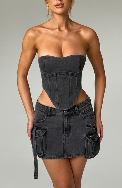 Jazmín Corset - Black