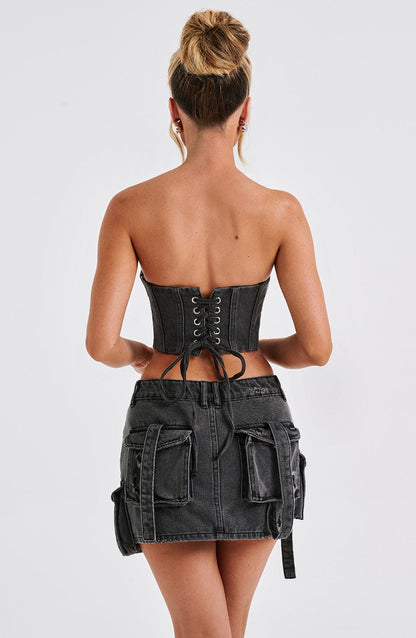Jazmín Corset - Black
